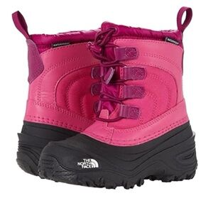 🥷🏿🥷🏿🥷🏿The North Face KIDS ALPENGLOW lV Boots color-Cabaret Pink